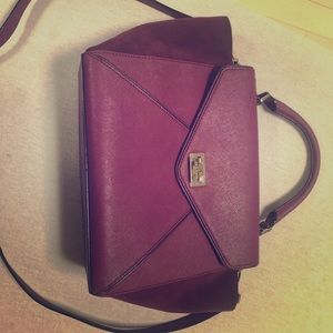 Kate Spade burgundy handbag